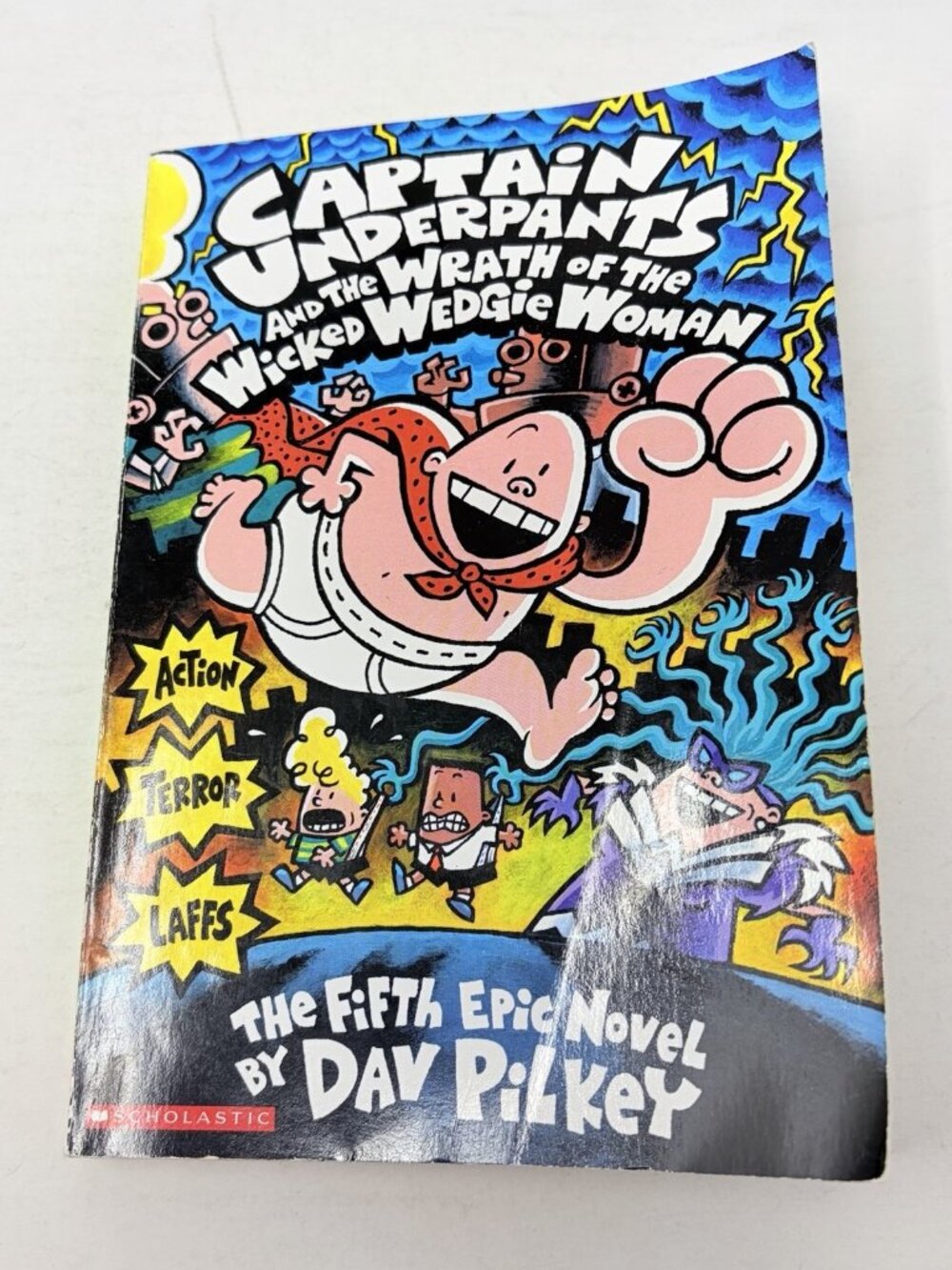 Wrath of the Wicked Wedgie Woman by Dav Pilkey (2001, Trade Paperback)